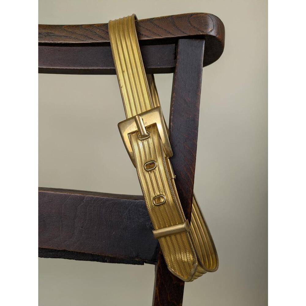 antique forstner gold gilt mesh belt